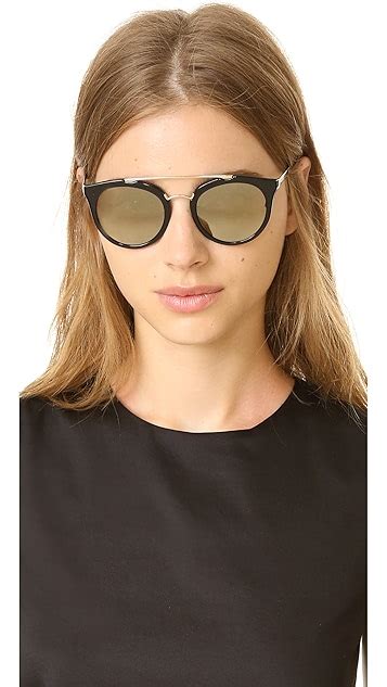 prada 54mm mirrored aviator sunglasses|prada aviator sunglasses women's.